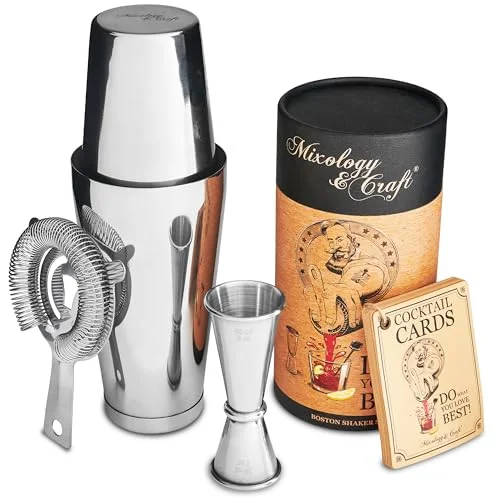 All-in-One Shaker Kit — boston set weighted martini shakers set 