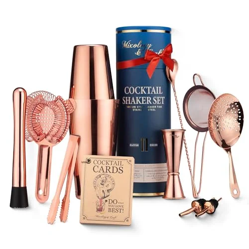 All-in-One Shaker Kit — deluxe copper set weighted boston for ba
